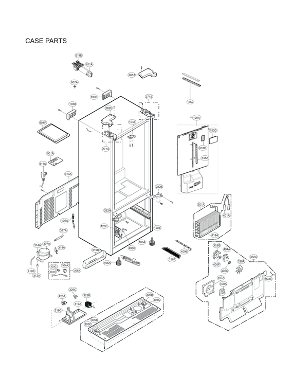 Case parts