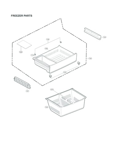 Freezer parts