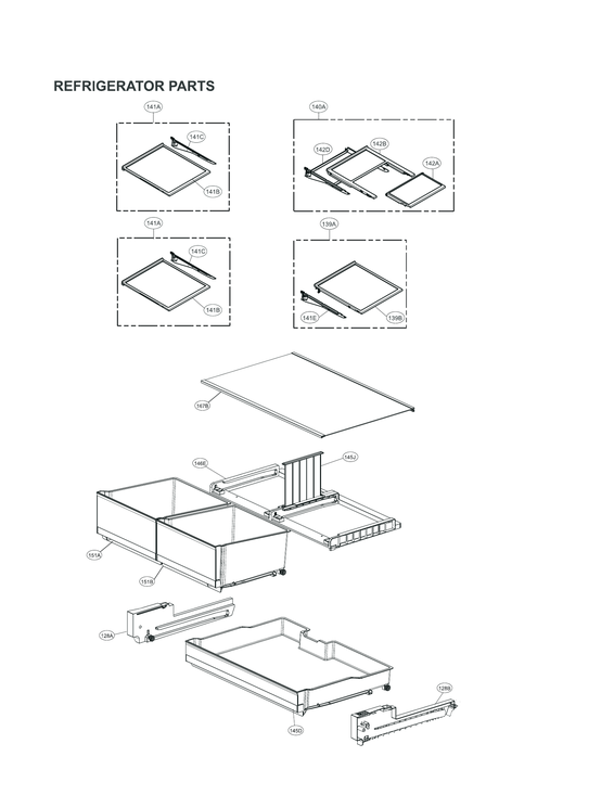 Refrigerator parts