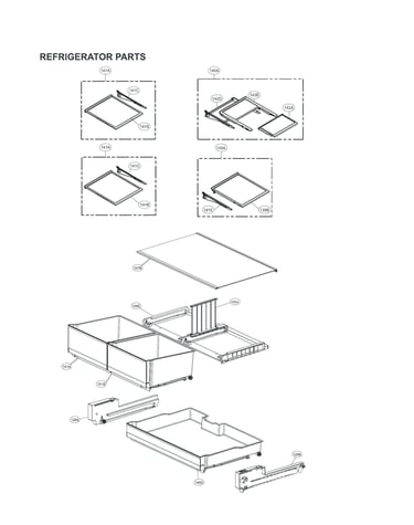 Refrigerator parts