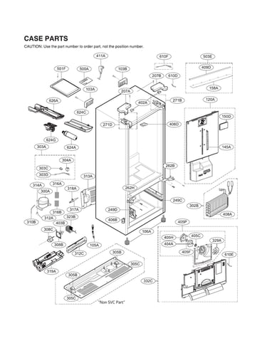 Case parts