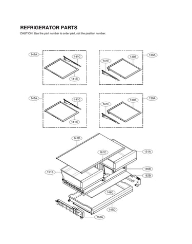 Refrigerator parts