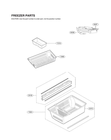 Freezer parts