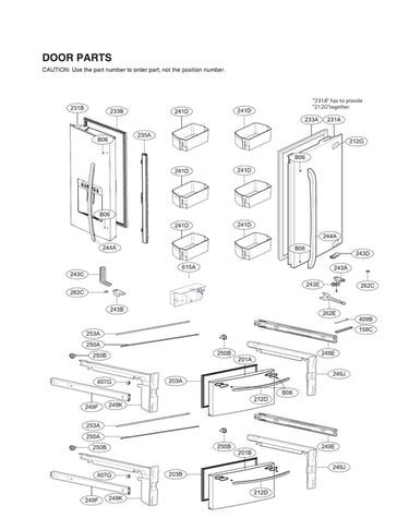 Door parts