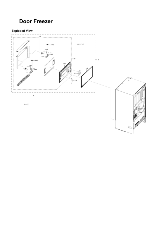 FREEZER DOOR PARTS