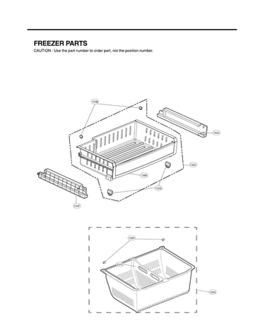 Freezer parts