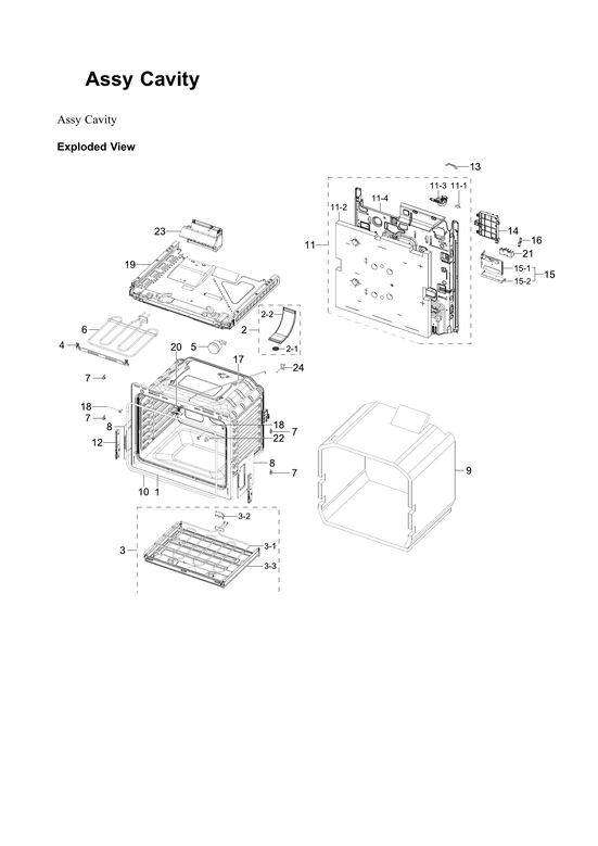Cavity assy