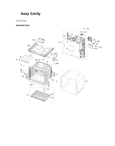 Cavity assy