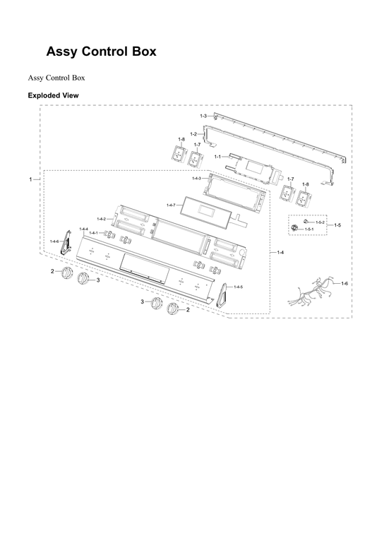 Control box assy