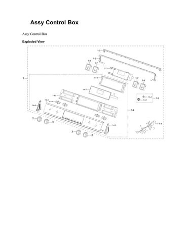 Control box assy