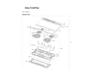 Samsung NE63T8111SG/AA-00 cooktop assy diagram
