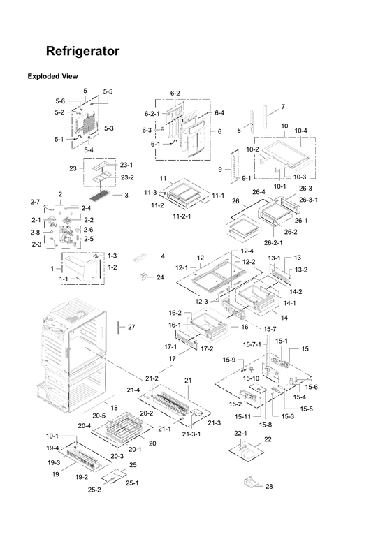 Refrigerator parts