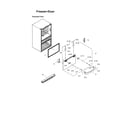Samsung RF31FMEDBSR/AA-00 freezer door parts diagram