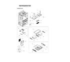 Samsung RF4287HARS/XAC-00 refrigerator parts diagram
