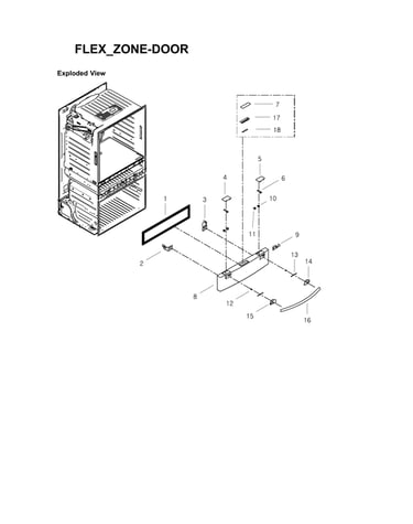 Flexzone door parts