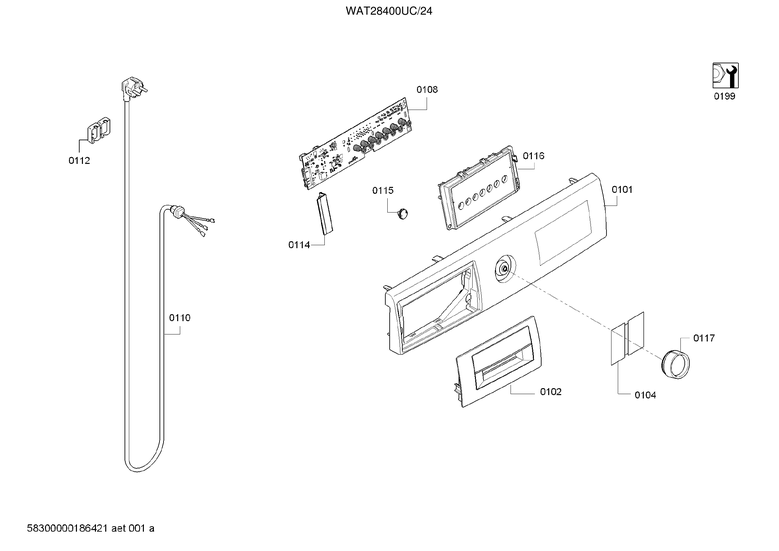 Control panel parts