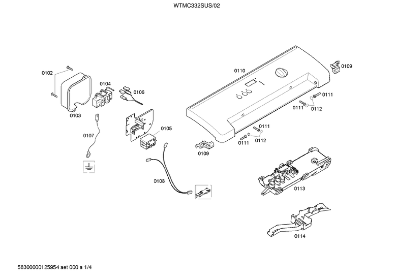 CONTROL PANEL PARTS