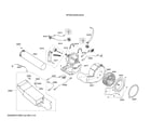 Bosch WTMC332SUS/02 heater/fan housing parts diagram
