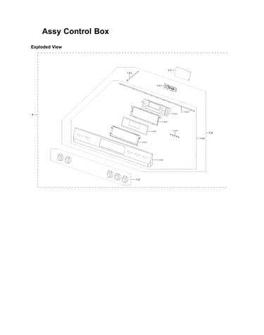 Control box assy
