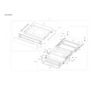 Samsung NX60T8751SS/AA-00 drawer assy diagram