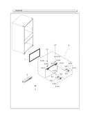 Freezer door parts
