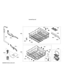 Spray arms/racks