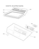 Control panel & plate assy