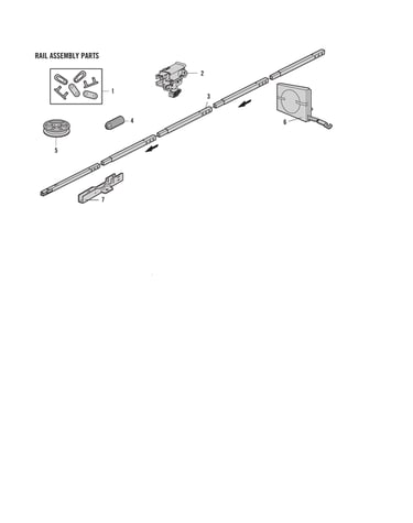 Rail assy parts