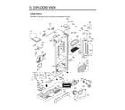 LG LFX25973SW/04 case parts diagram