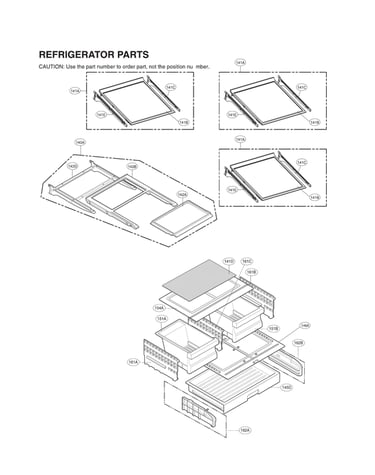Refrigerator parts