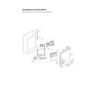LG LFXS27566S/01 ice maker & ice bin parts diagram