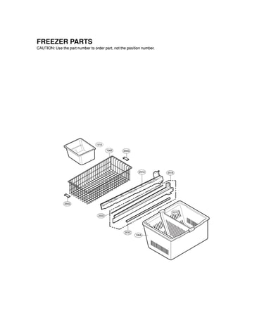 Freezer parts
