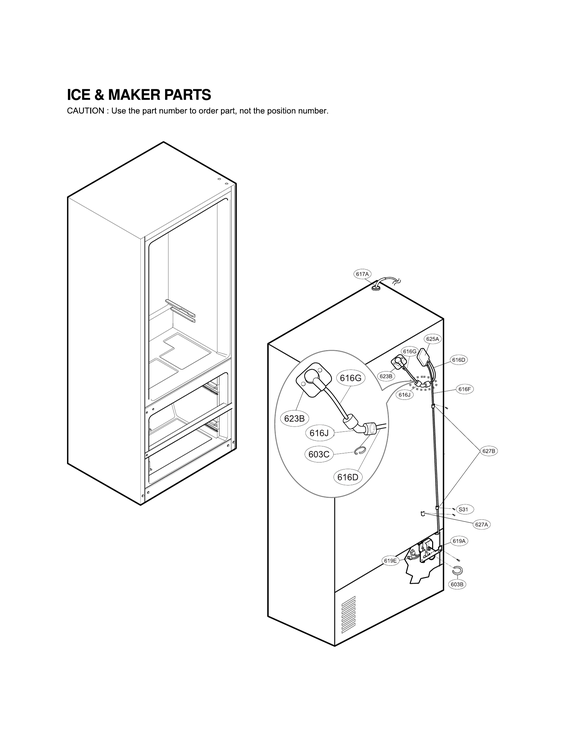 Ice maker parts
