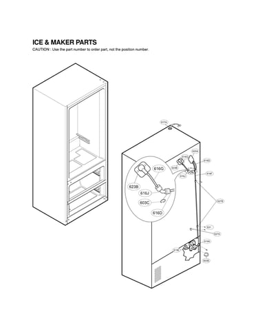 Ice maker parts