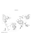 Water inlet system/drain pump/sump