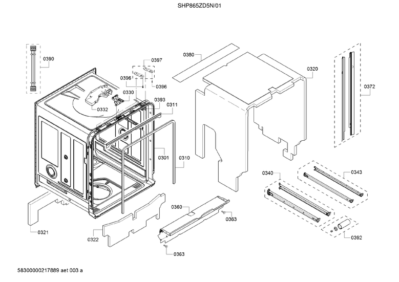 Tub/trim