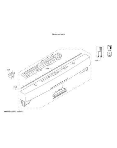 Facia panel/main switch
