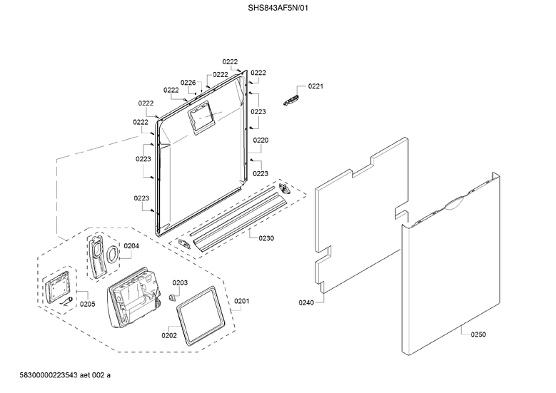 Door/dispenser