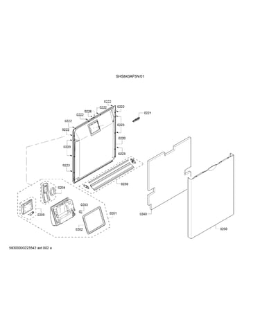 Door/dispenser