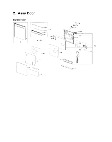 Door assy