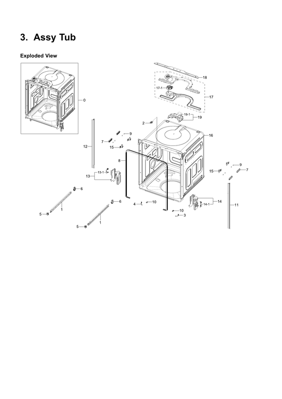 TUB ASSY
