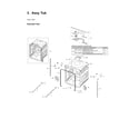 Samsung DW80K5050UG/AA-03 tub assy diagram