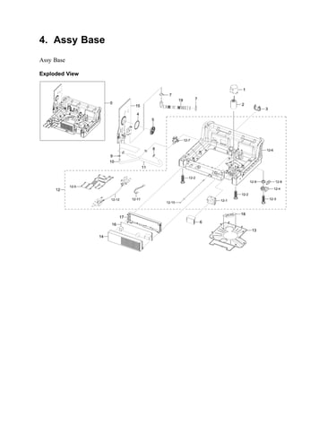 Base assy