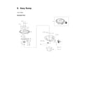 Samsung DW80K5050UG/AA-03 sump assy diagram