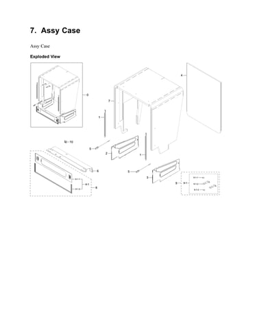 Case assy