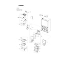 Samsung RF23A9771SR/AA-00 freezer parts diagram