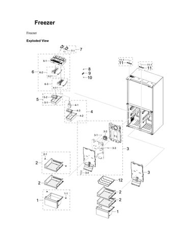 Freezer parts