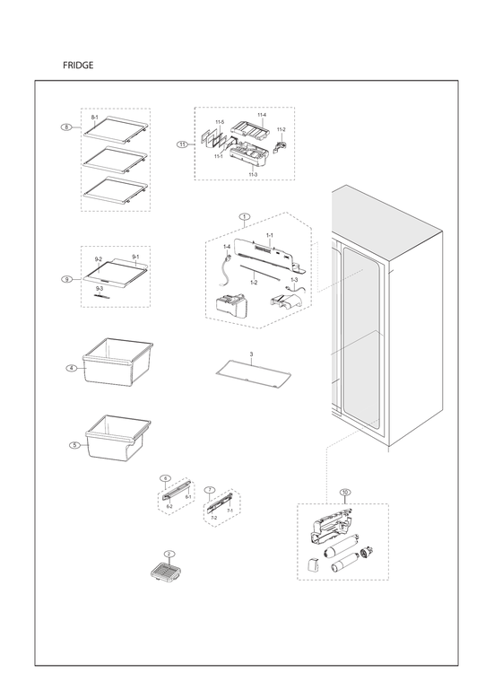 Refrigerator parts