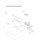 Control panel & plate assy