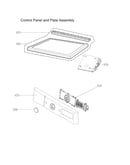 Control panel & plate assy